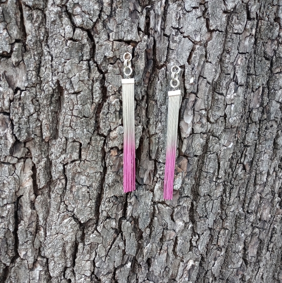 🌺 Rare 💕💗Earrings Length 💞Large - Picture 5 of 7